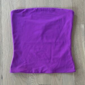 Aritzia Ube Purple Contour Tube Top